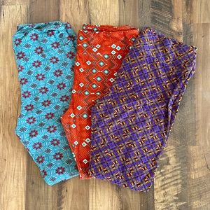 Lularoe tall and curvy leggings lot